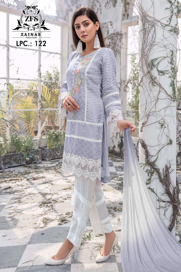 Zainab Fashion Studio Ipc 122 Georgette Ready Made Collection